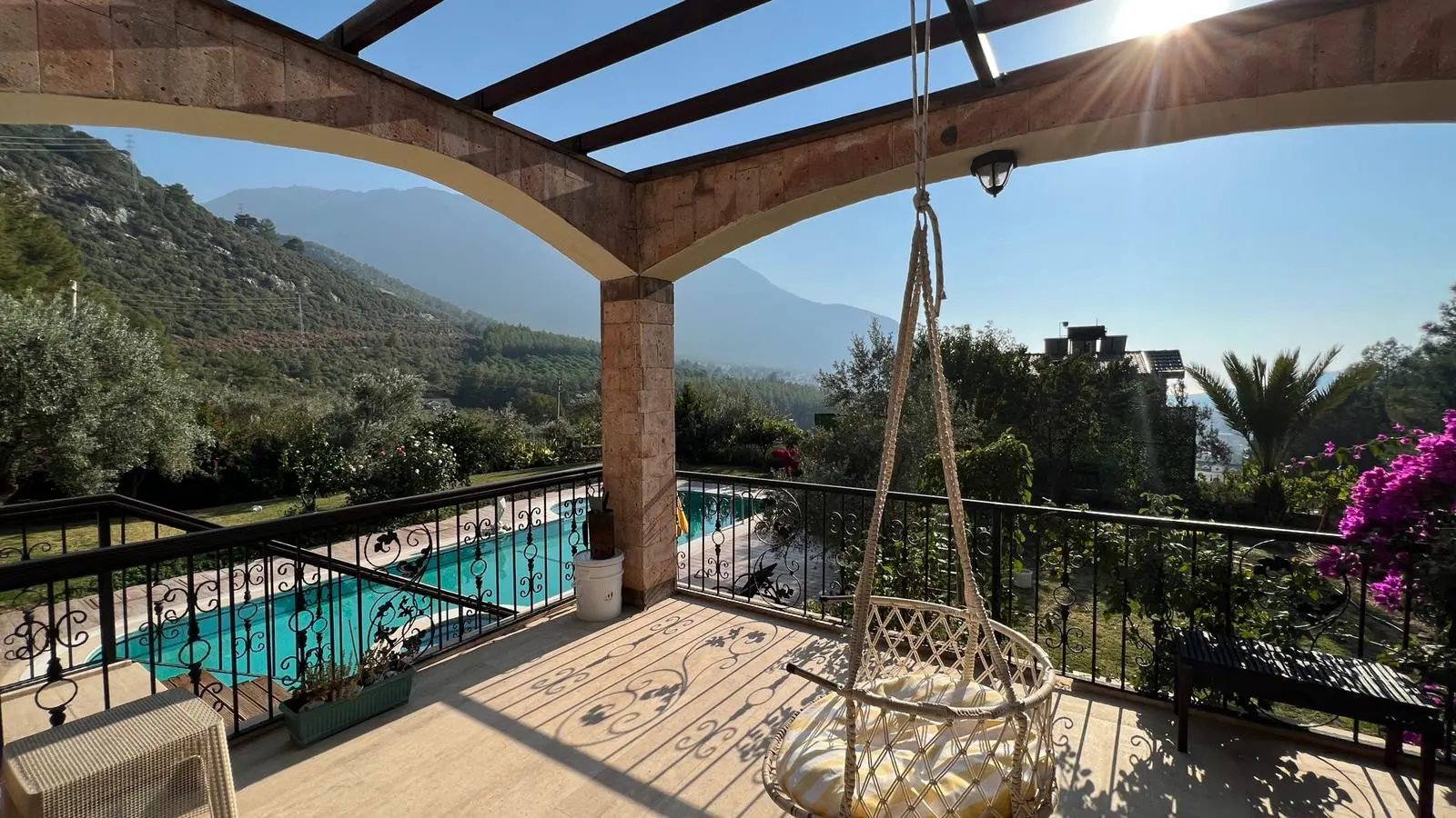 Large terrace